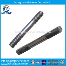 Carbon steel high tensile DIN938 Black Zinc stud bolt